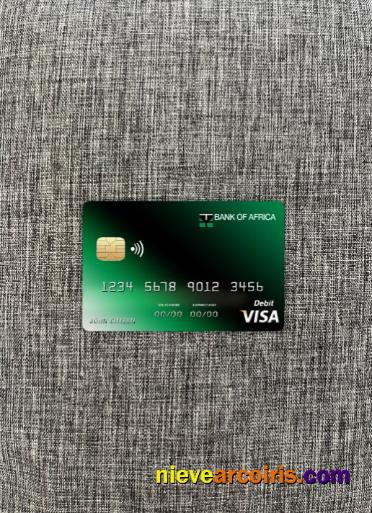Burundi Africa bank visa card photolook